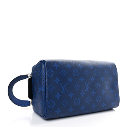 Louis Vuitton Taigarama Dopp Kit Toilet Pouch Cobalt 4 of 9