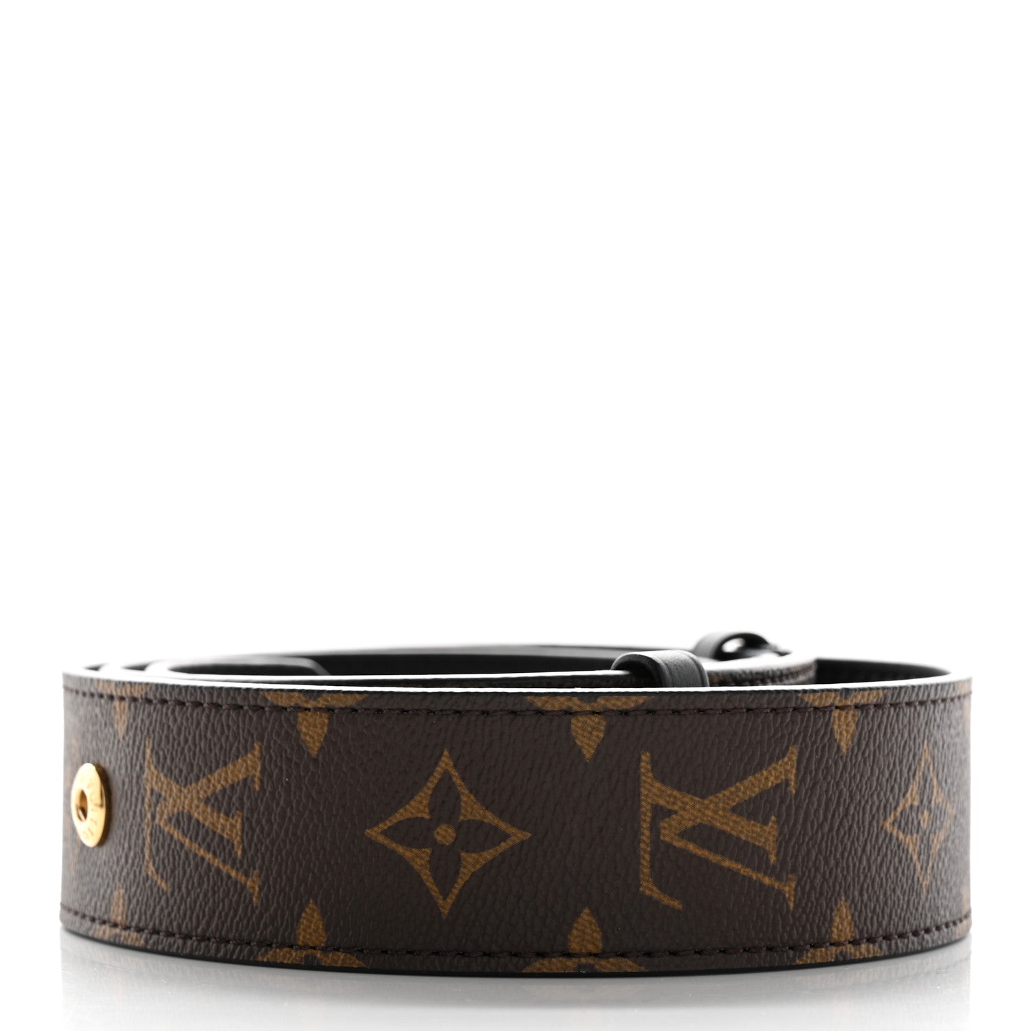 Louis Vuitton Monogram Adjustable Bandouliere Shoulder Strap Black 2 of 4