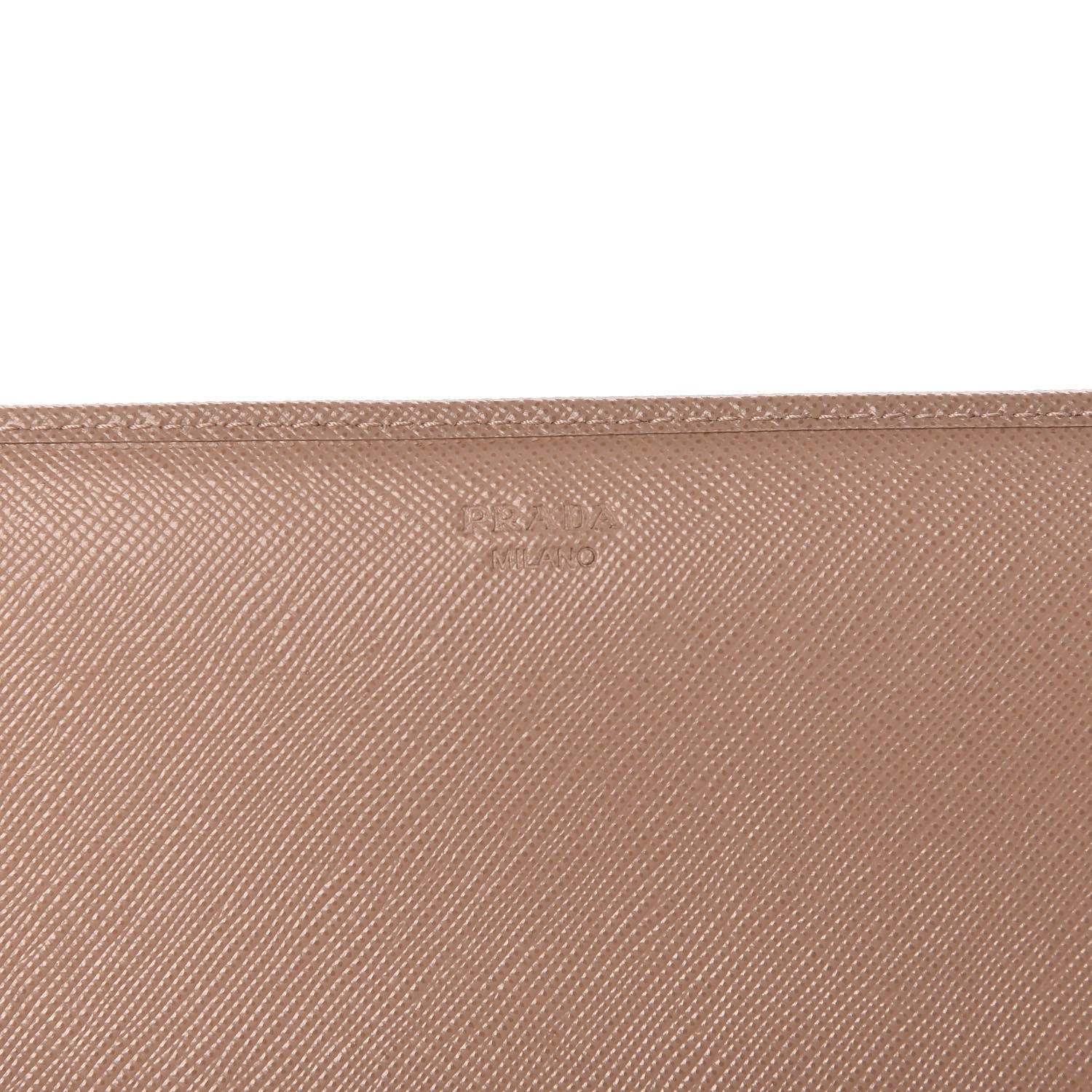 Prada Saffiano Metal Oro Chain Wallet Cammeo 6 of 8