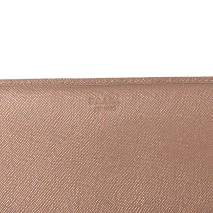 Prada Saffiano Metal Oro Chain Wallet Cammeo 6 of 8