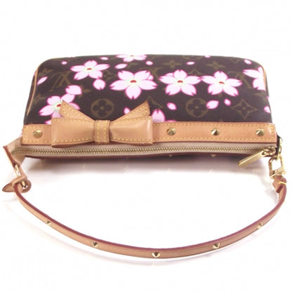 Louis Vuitton Monogram Cherry Blossom Pochette Accessories Brown 6 of 10