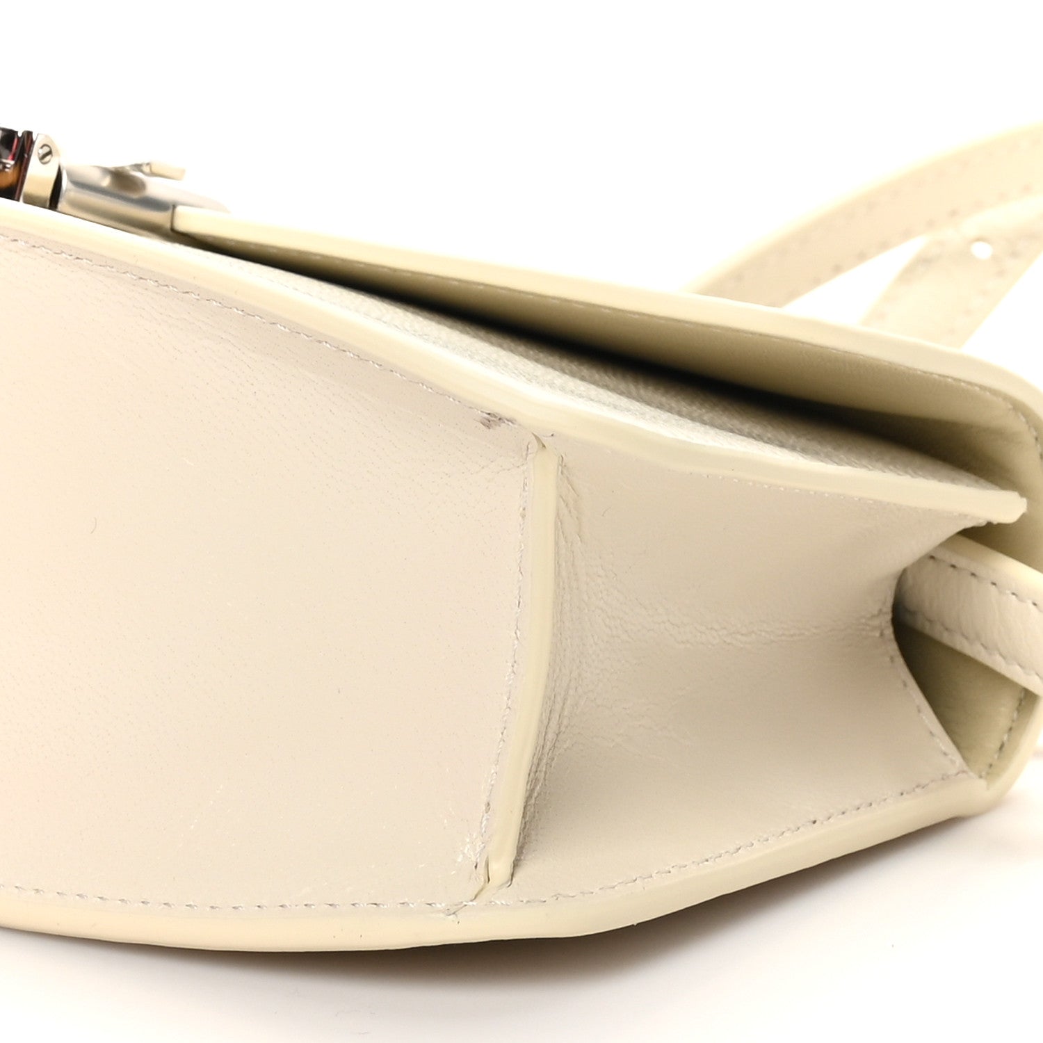 The Row Smooth Calfskin The Sofia E/W Crossbody Ivory 9 of 9