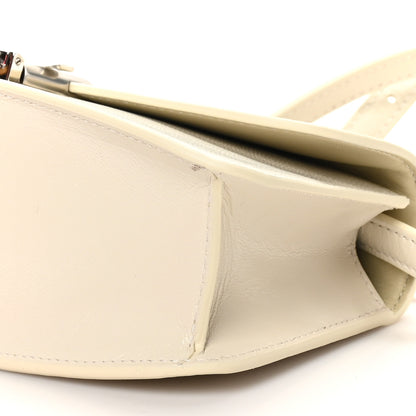 The Row Smooth Calfskin The Sofia E/W Crossbody Ivory 9 of 9