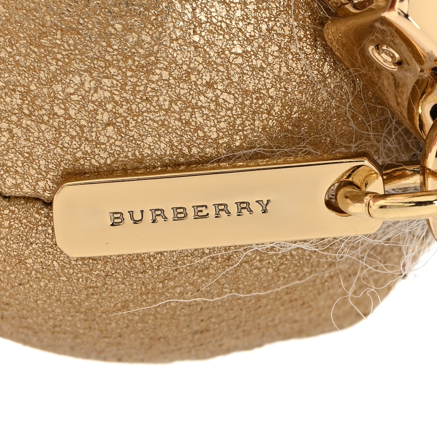 Burberry Thomas Bear Regimental Keychain Charm Camel 3 of 3