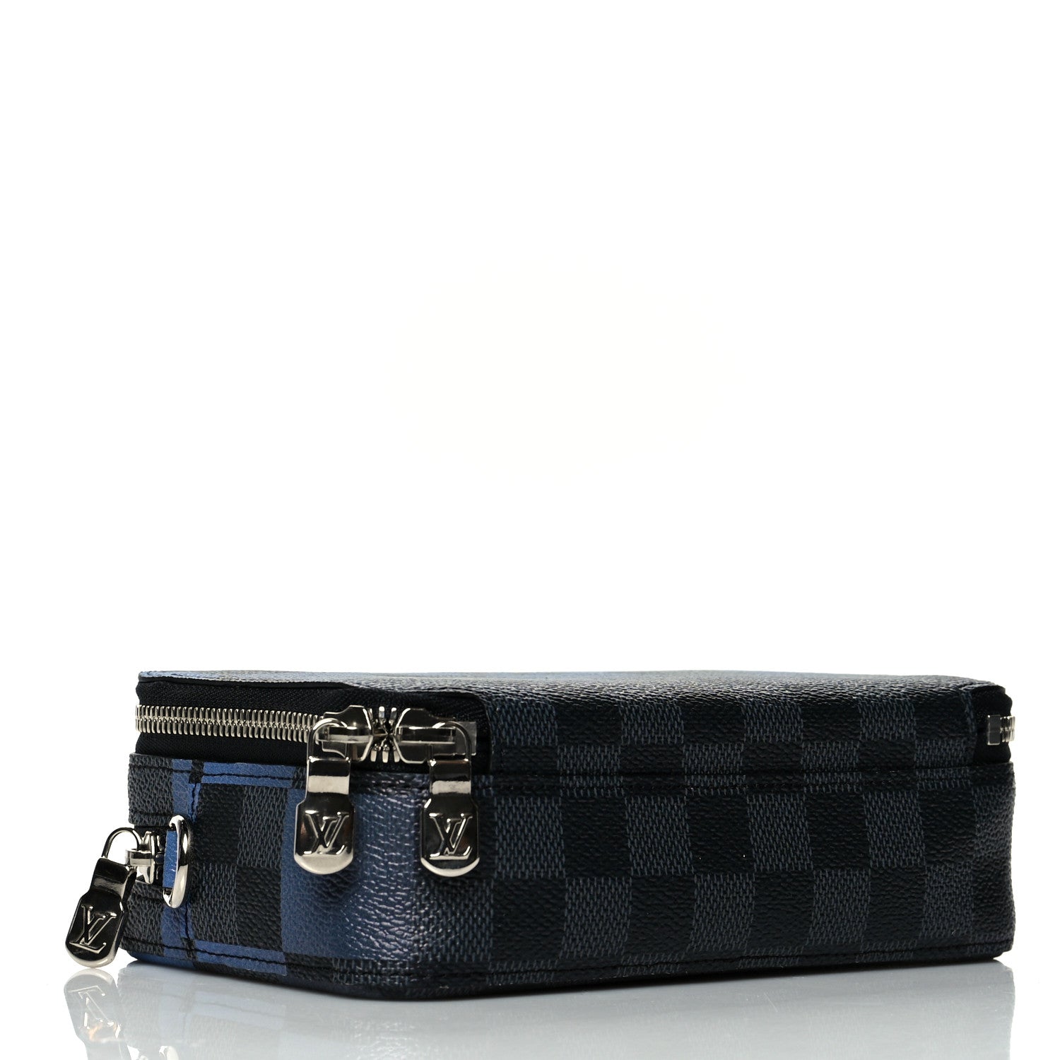 Louis Vuitton Giant Damier Graphite Alpha Wearable Wallet Navy 4 of 10