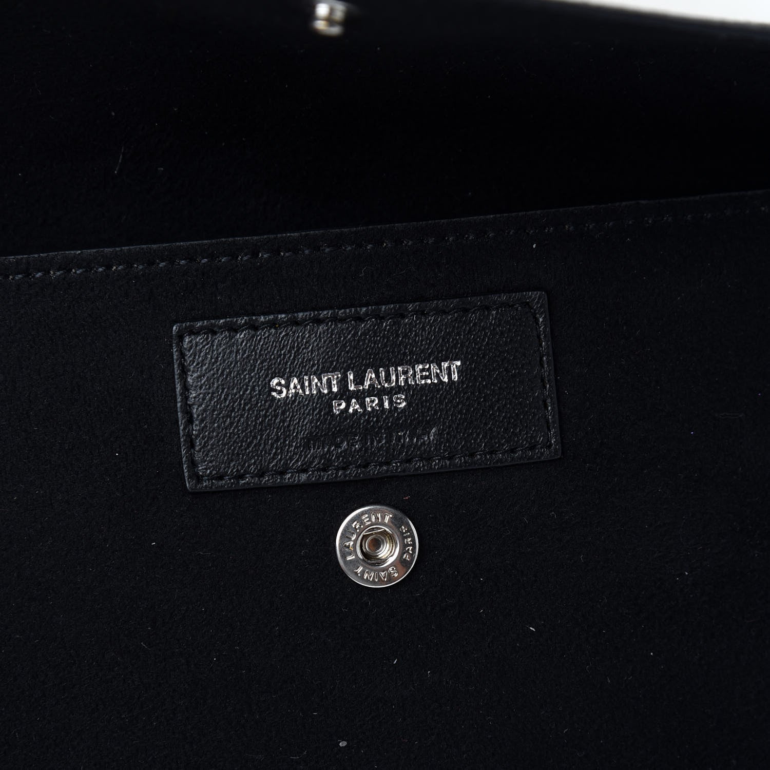 Saint Laurent Lambskin Teddy Drawstring Bag Crema Soft 6 of 10