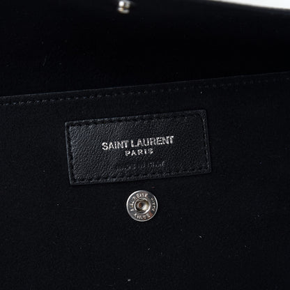Saint Laurent Lambskin Teddy Drawstring Bag Crema Soft 6 of 10