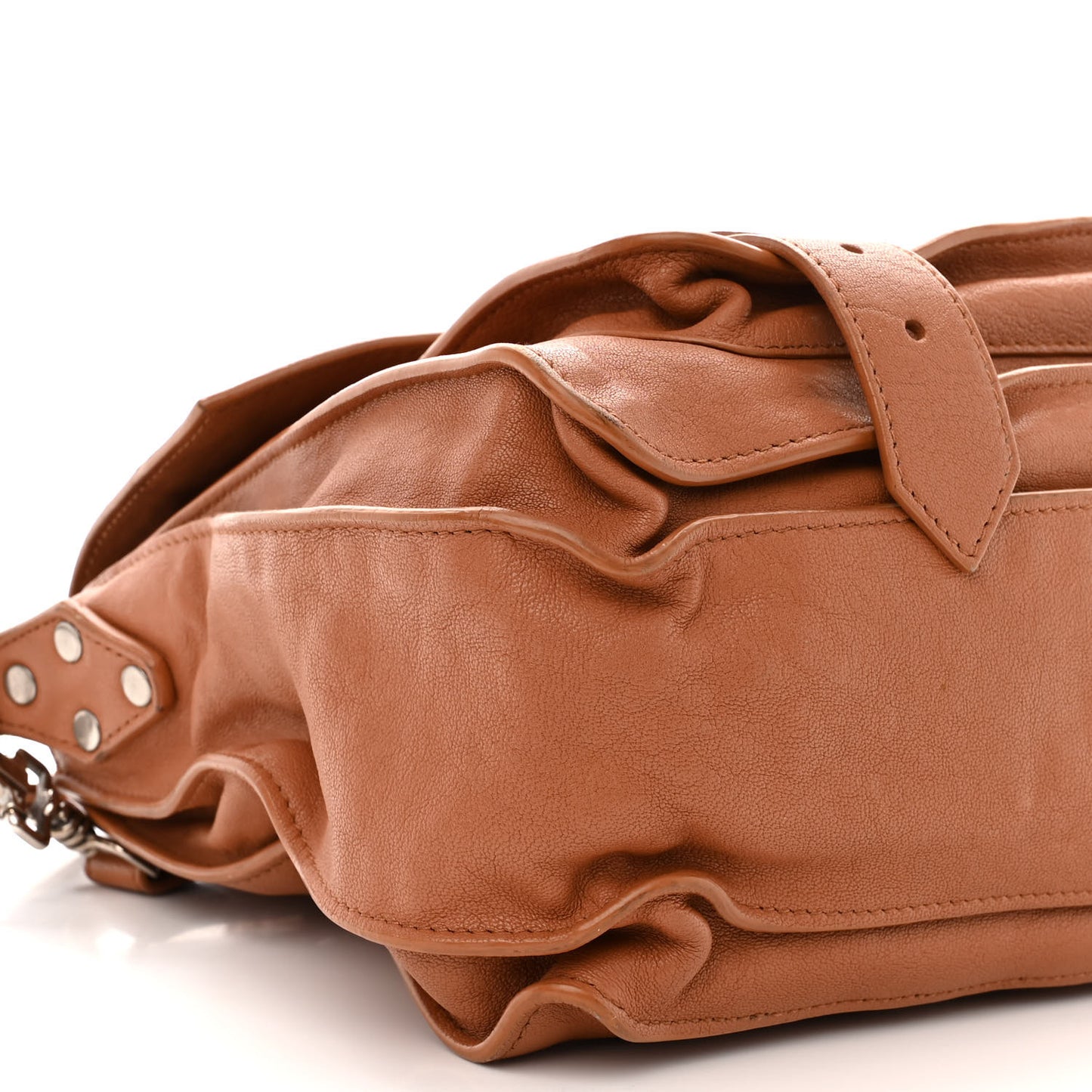 Lambskin Medium PS1 Satchel Dune