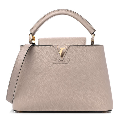 Louis Vuitton Taurillon Capucines BB Galet 1 of 8