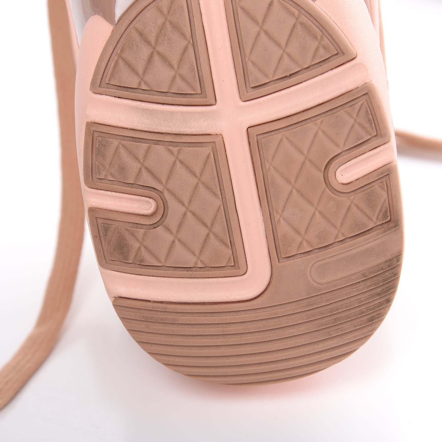 Chanel Suede Calfskin CC Sneakers 40.5 Pink 9 of 12