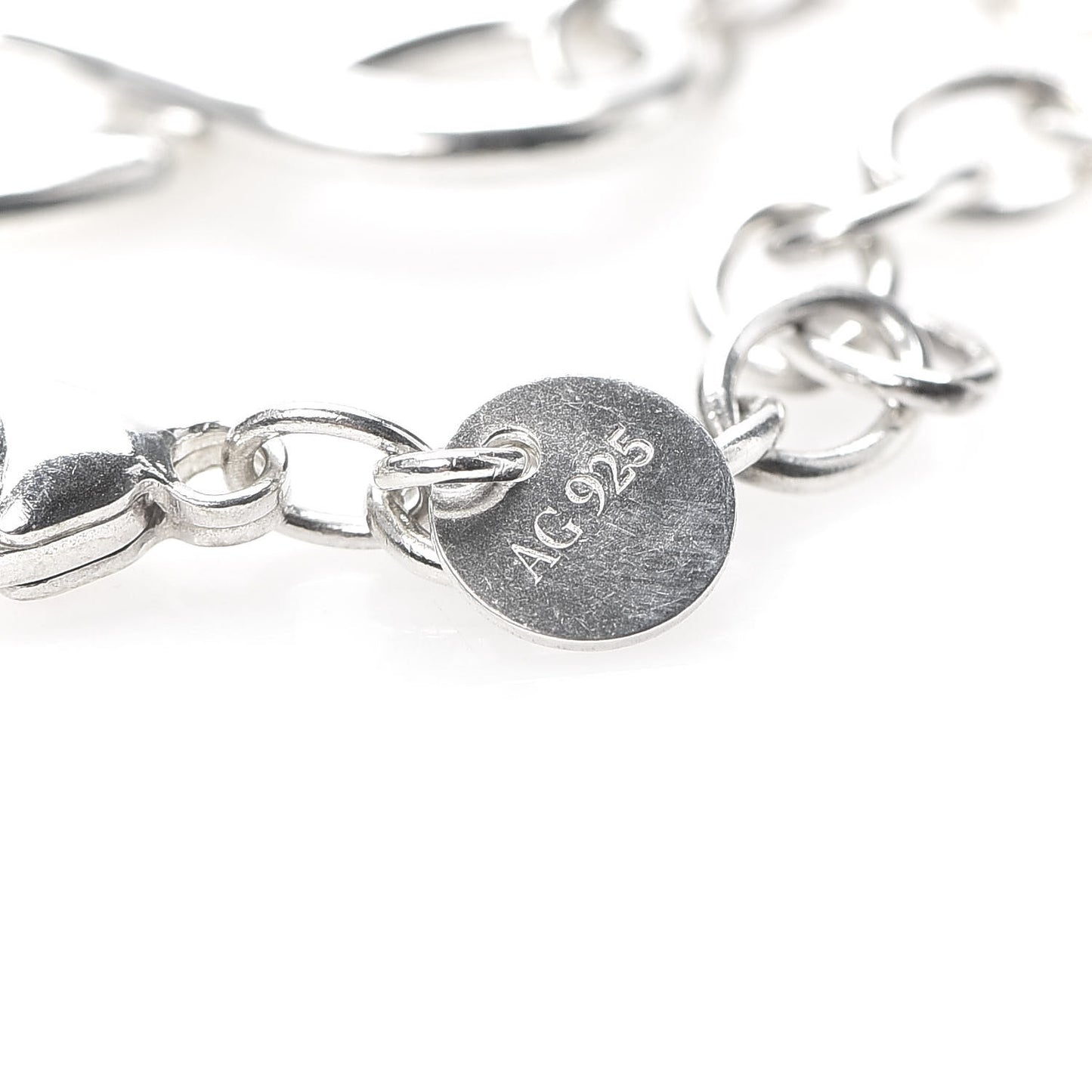 Sterling Silver Infinity Chain Bracelet