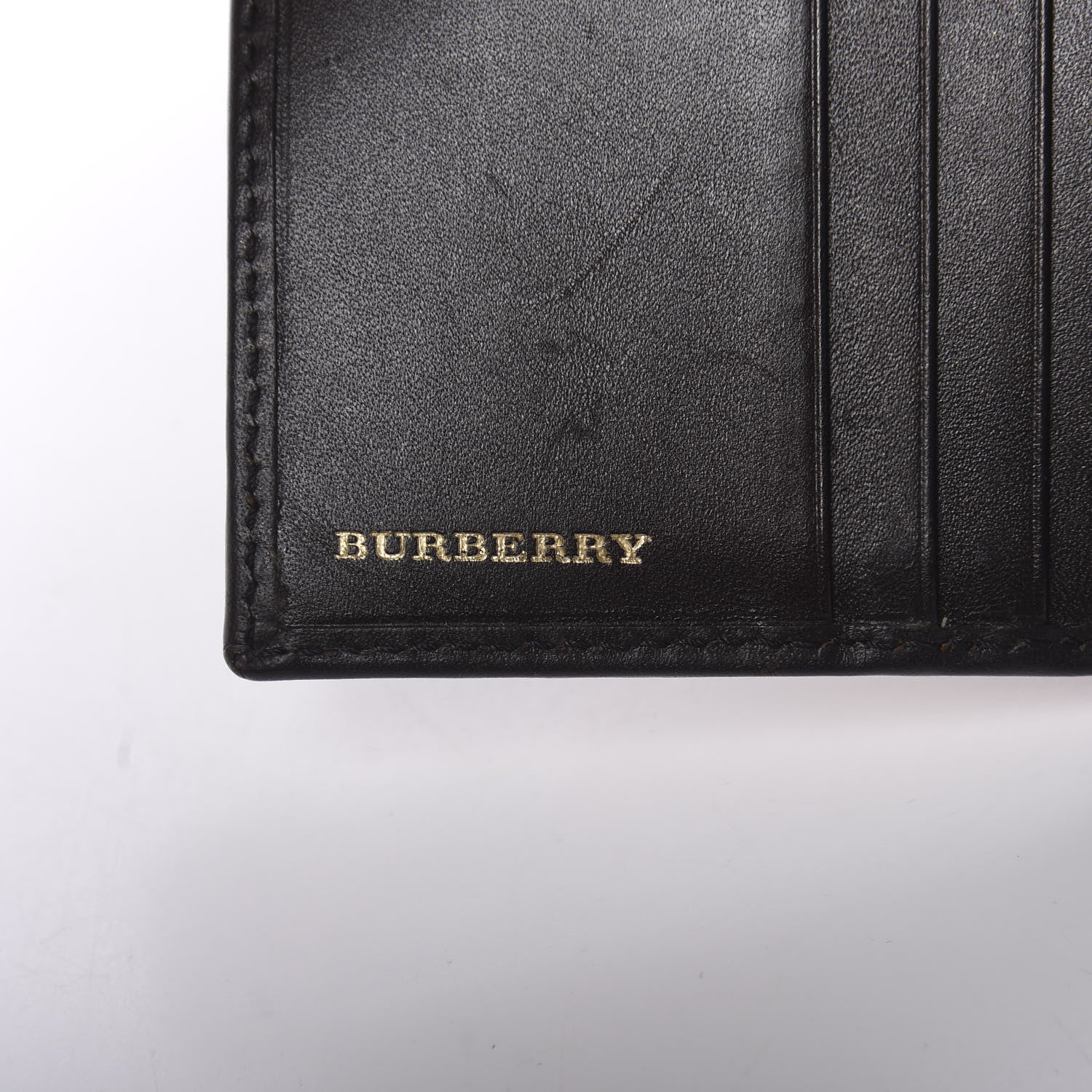 Burberry Haymarket Check Wallet Brown 6 of 12