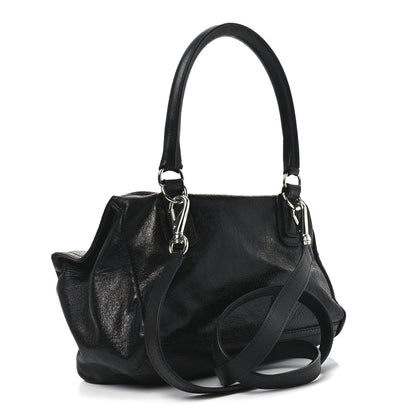 Givenchy Crinkled Patent Small Pandora Black 3 of 10