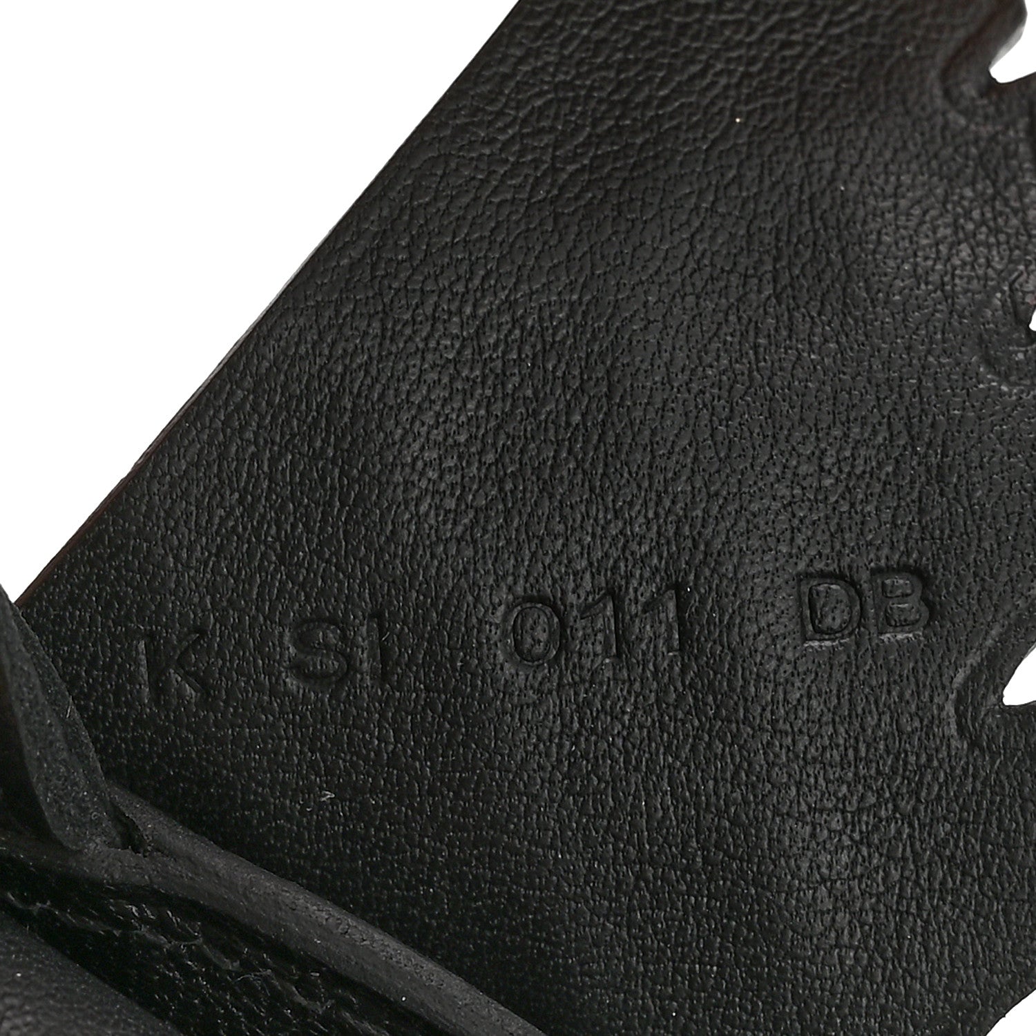 Hermes Epsom Chevre Mysore Swift Alligator Lizard Birdy Bag Charm Black 4 of 5