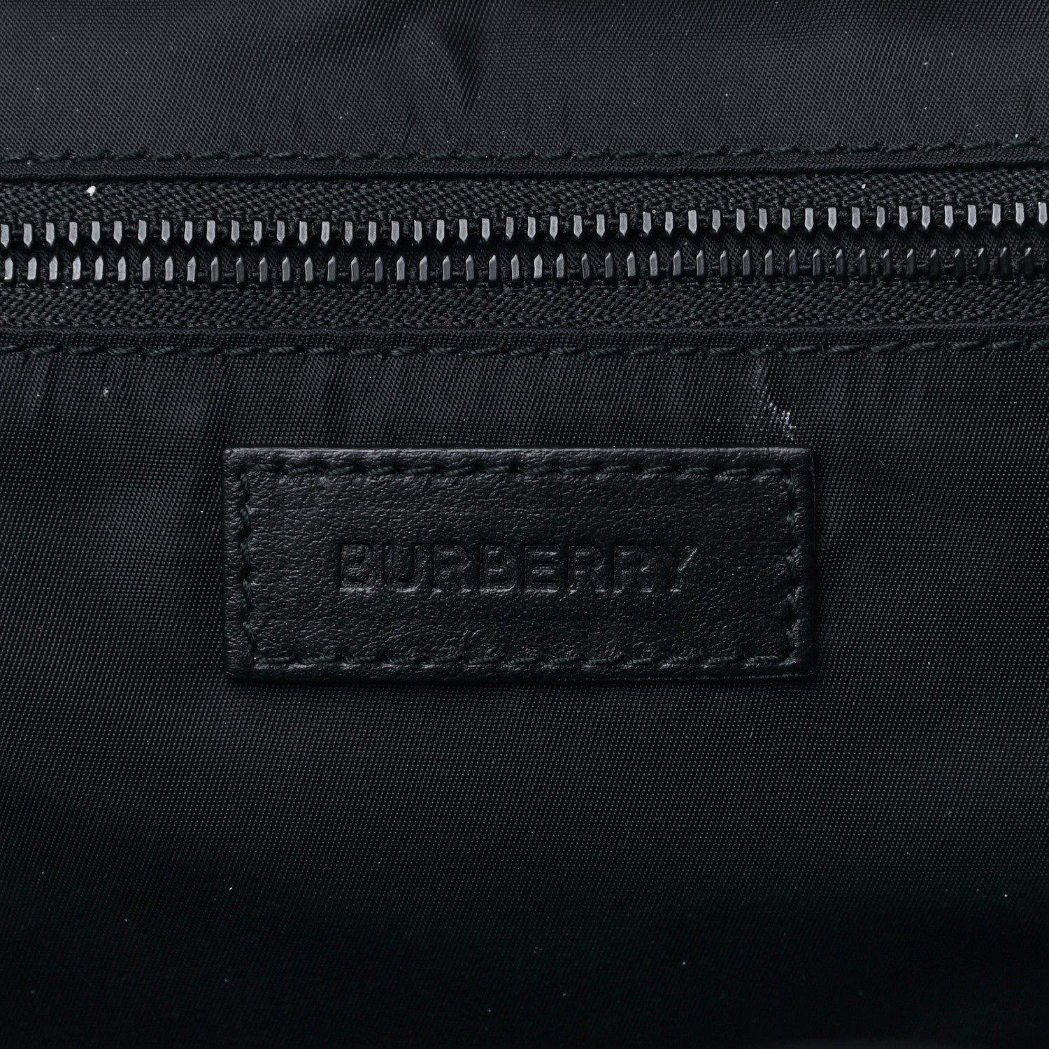 Burberry Nylon Icon Stripe Check Logo Print Backpack Natural 6 of 14