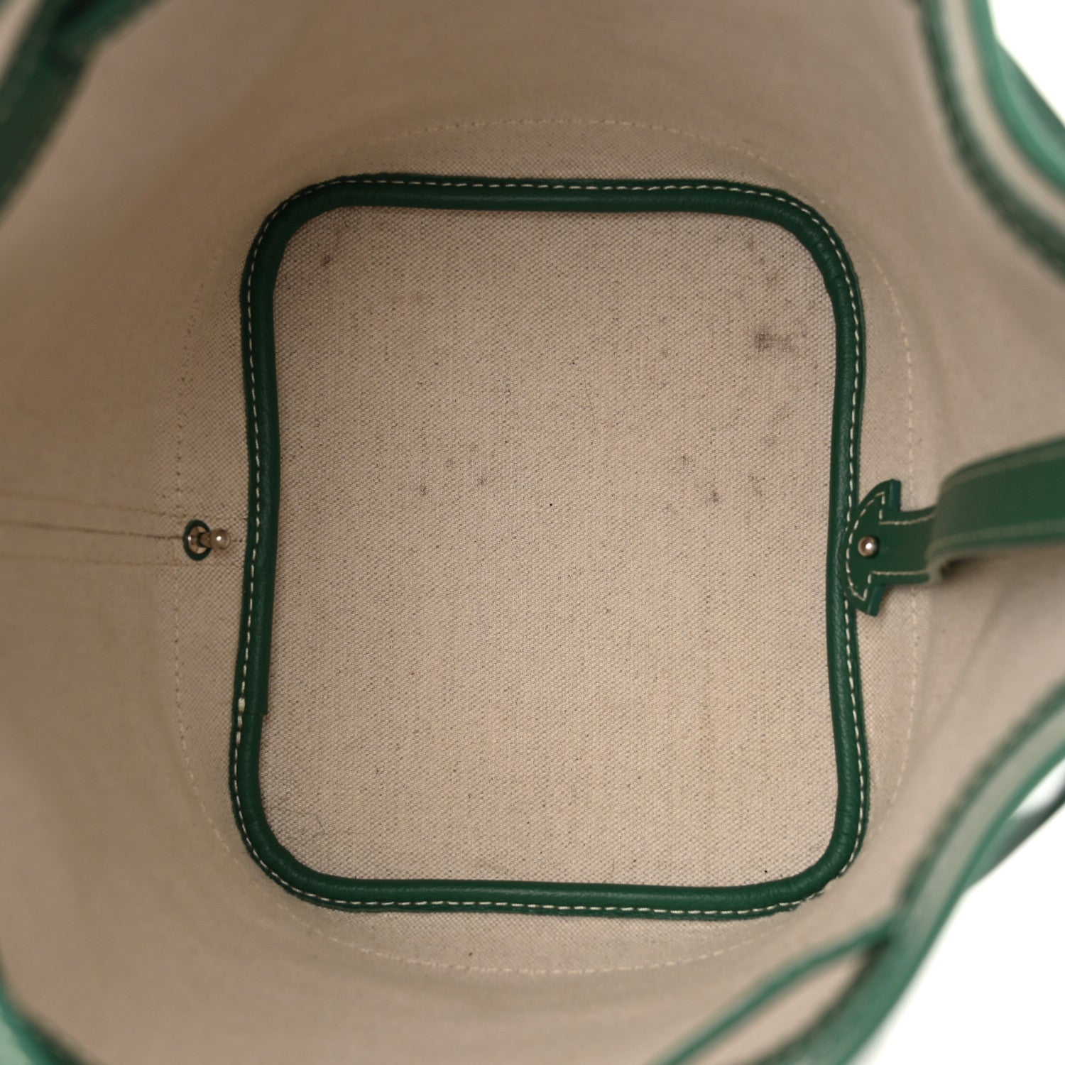 Goyard Goyardine Petit Flot Bucket Bag PM Green 5 of 11