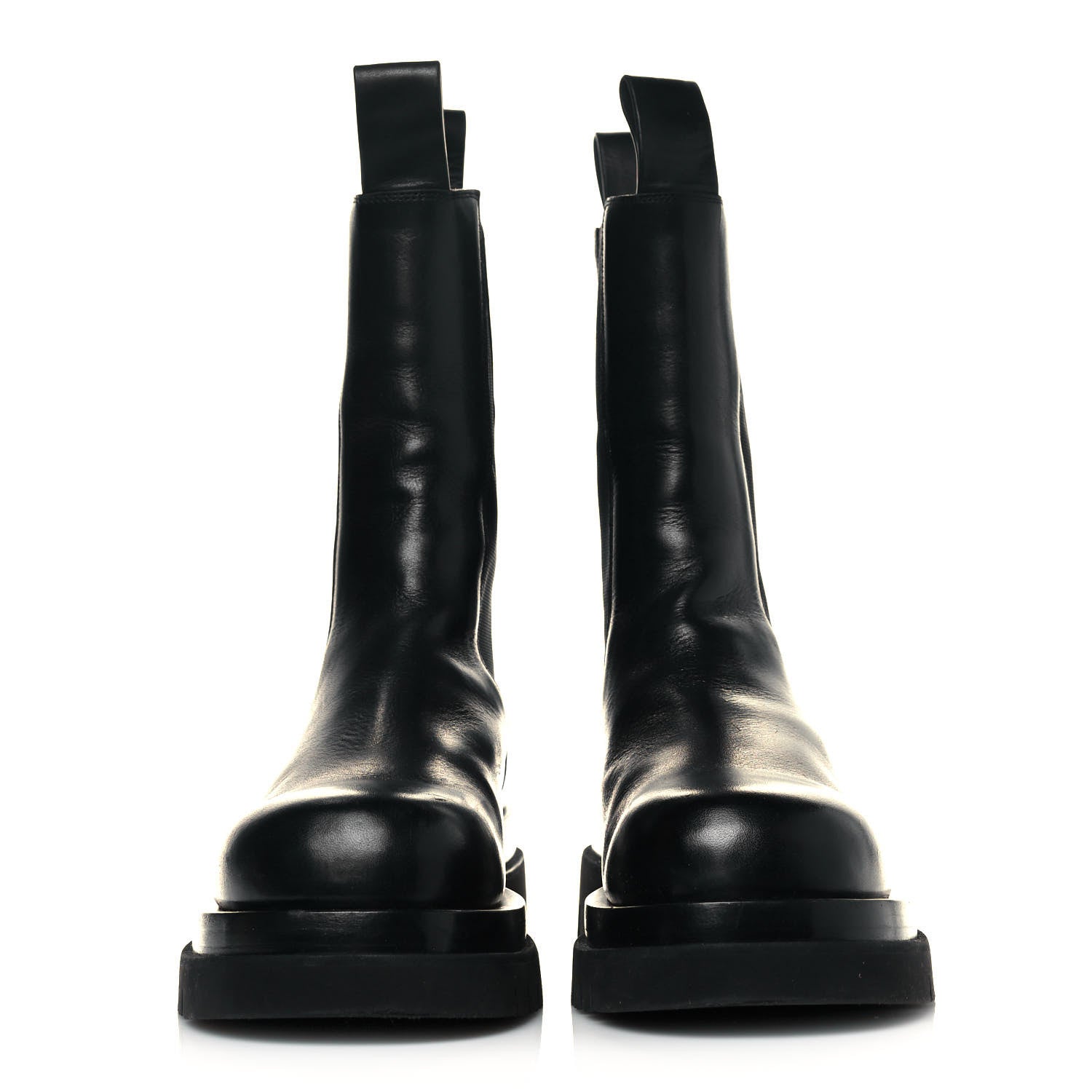 Bottega Veneta Calfskin The Lug Chelsea 55mm Boots 40 Black 2 of 10