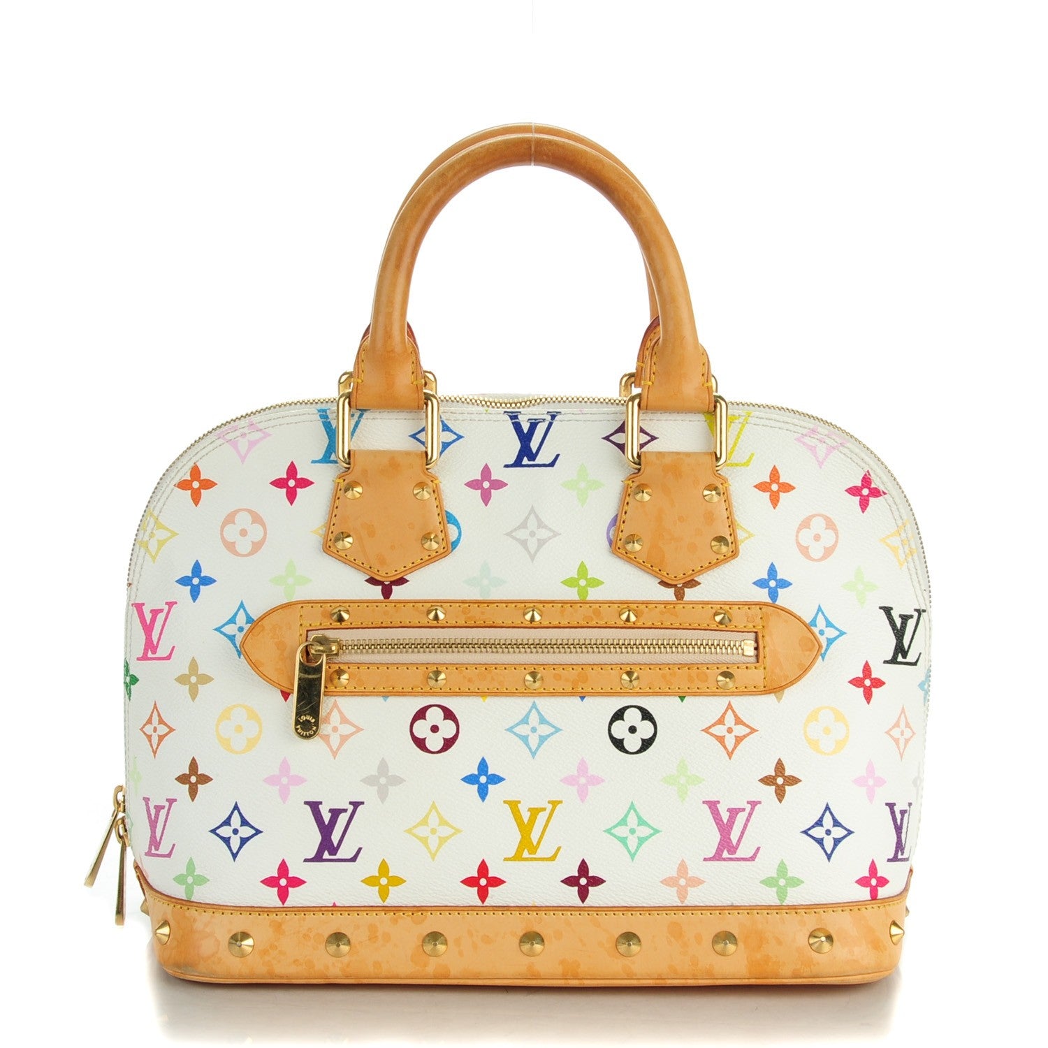 Louis Vuitton Monogram Multicolor Alma White 1 of 7