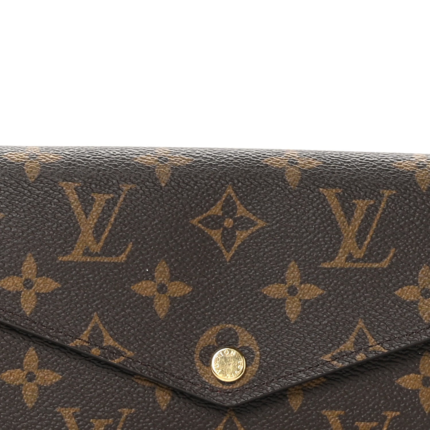Louis Vuitton Monogram Sarah Wallet NM Coquelicot 8 of 8