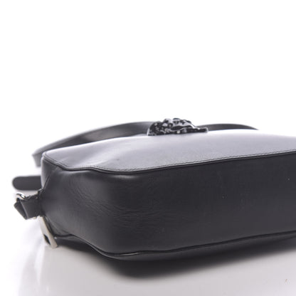 Versace Calfskin Palazzo Camera Bag Black 8 of 10