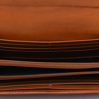 Gucci Monogram Vintage Web Continental Wallet Tobacco 5 of 22