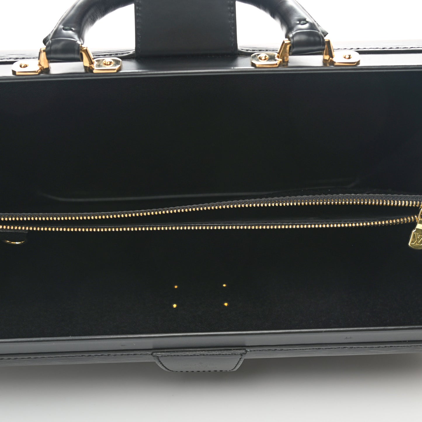 Epi Serviette Fermoir Briefcase Black