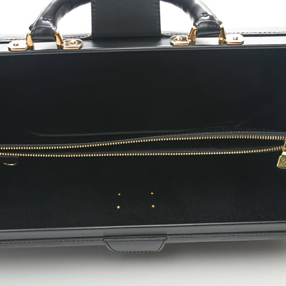 Louis Vuitton Epi Serviette Fermoir Briefcase Black 4 of 8