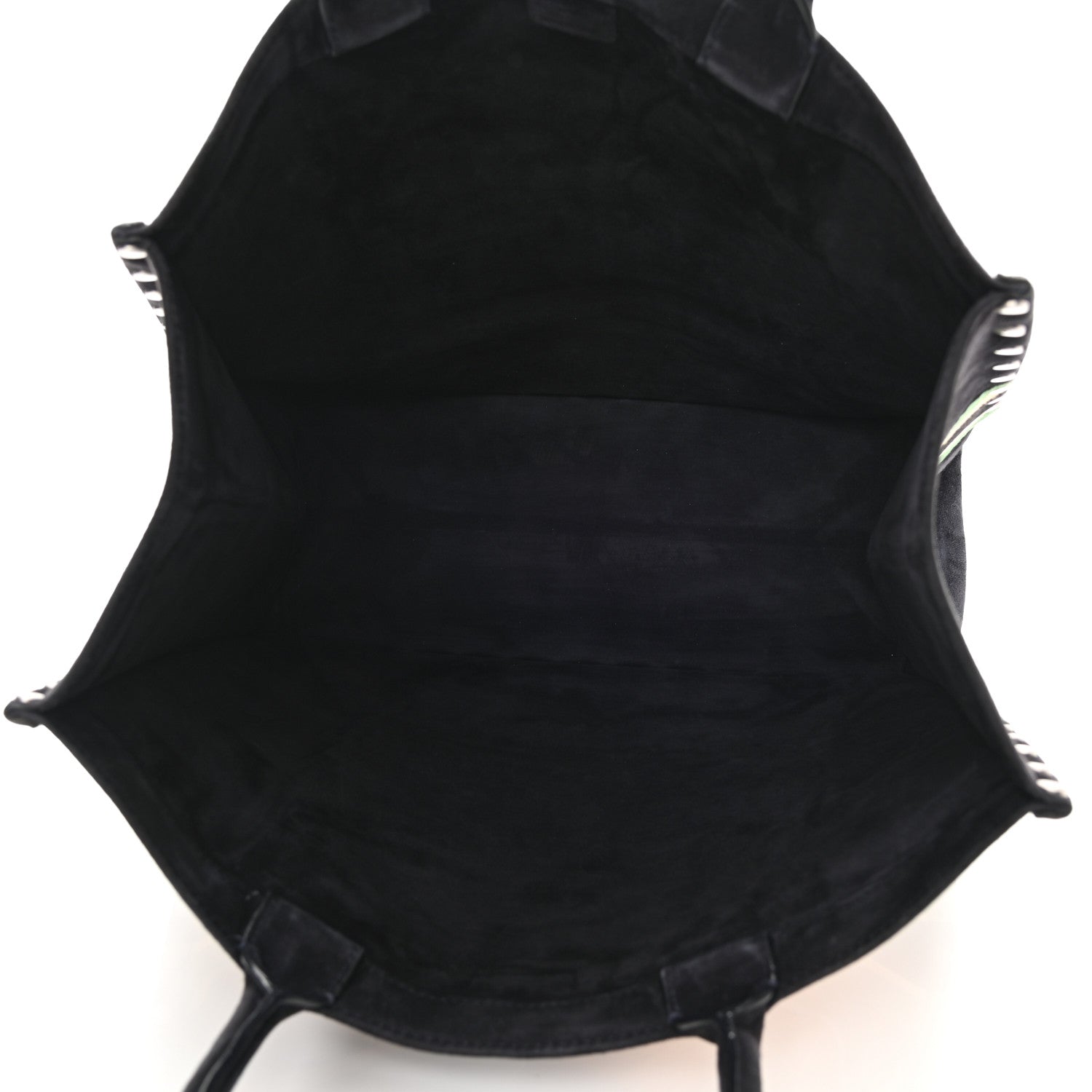 Christian Dior Suede Large L'Air Book Tote Black 5 of 10