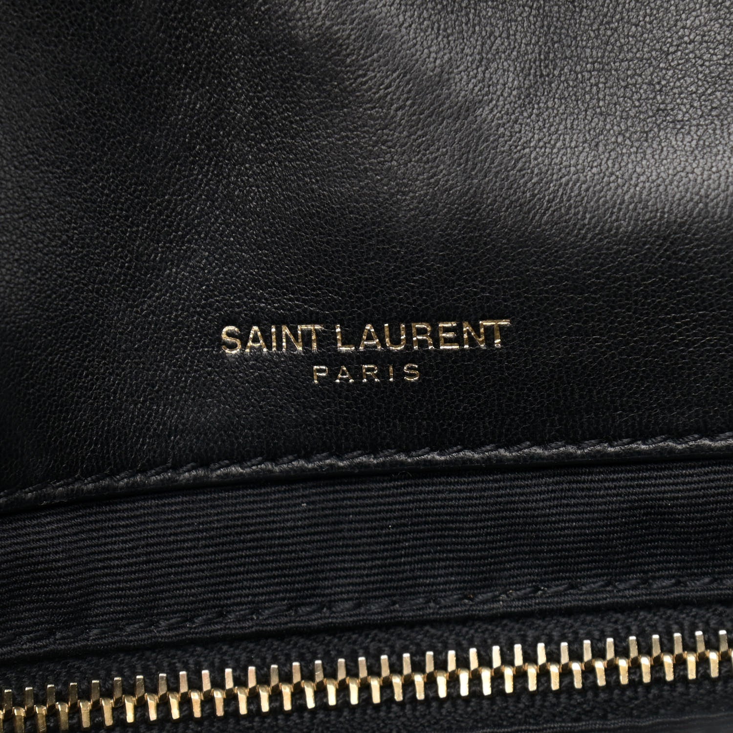 Saint Laurent Lambskin Patchwork Monogram Medium Jamie Black 7 of 13