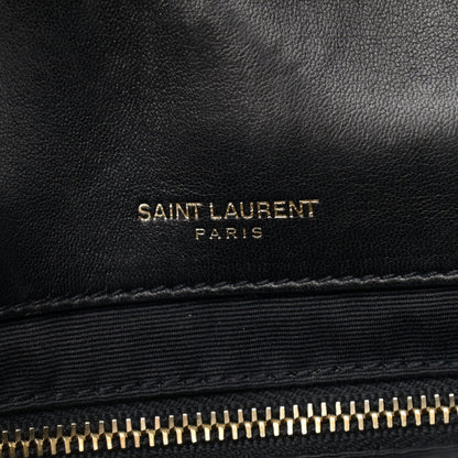 Saint Laurent Lambskin Patchwork Monogram Medium Jamie Black 7 of 13
