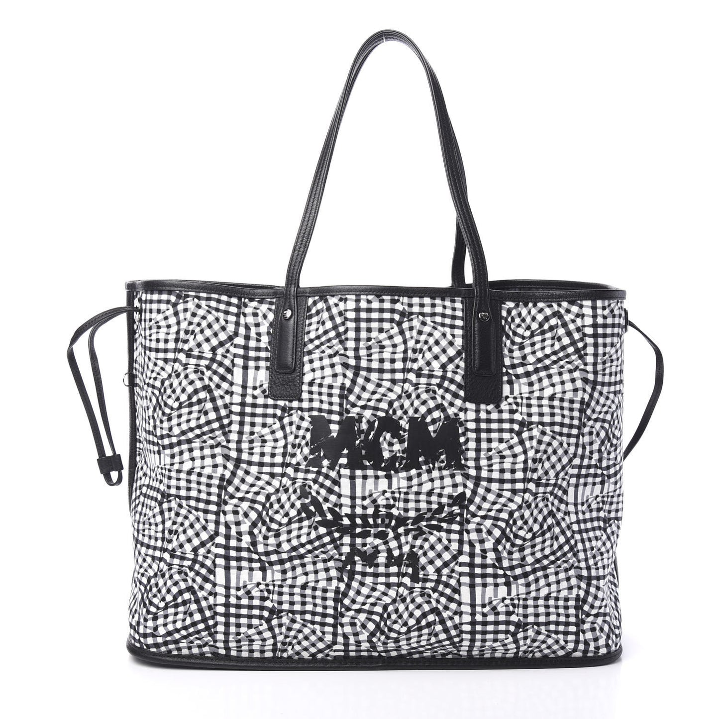 Visetos Large Liz Reversible Shopper Tote Black