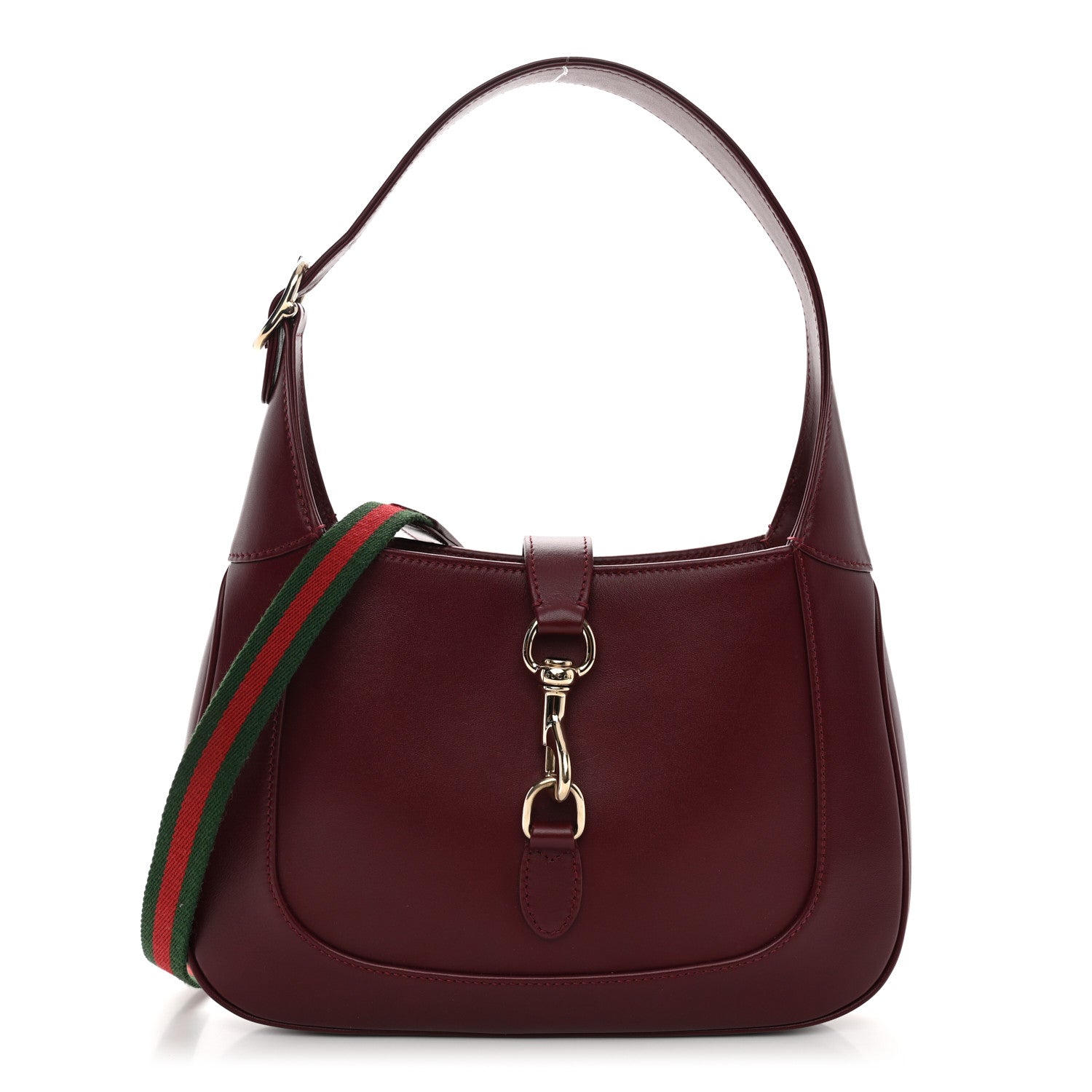 Gucci Ancora Calfskin Small Jackie Shoulder Bag Rosso 1 of 10