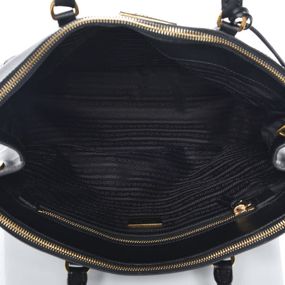 Prada Saffiano Large Galleria Double Zip Tote Black 5 of 7