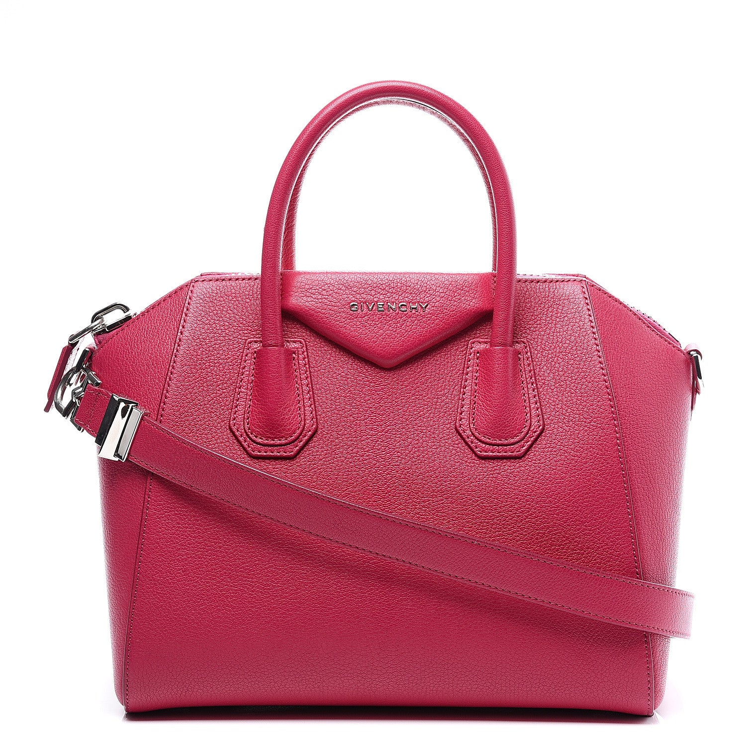Givenchy Sugar Goatskin Small Antigona Fuchsia 1 of 10