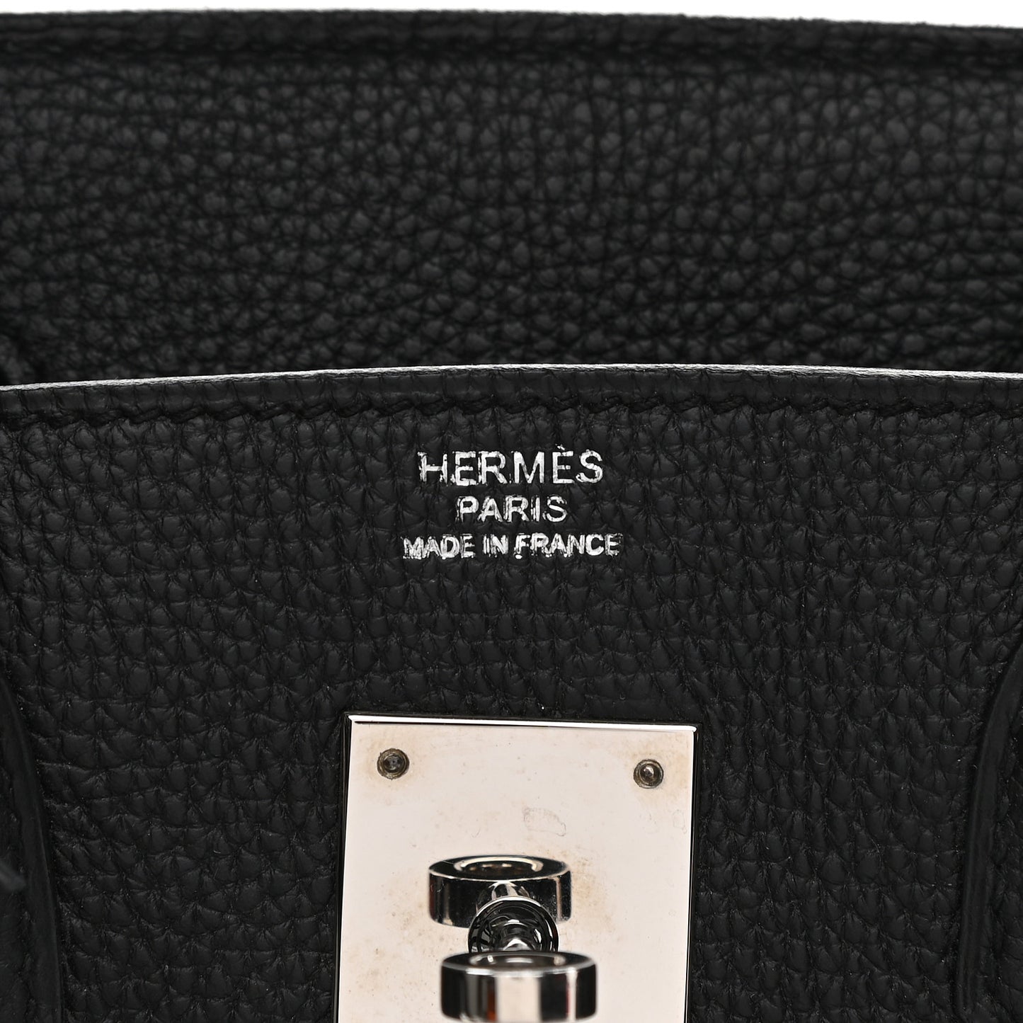 Togo Birkin 30 Black