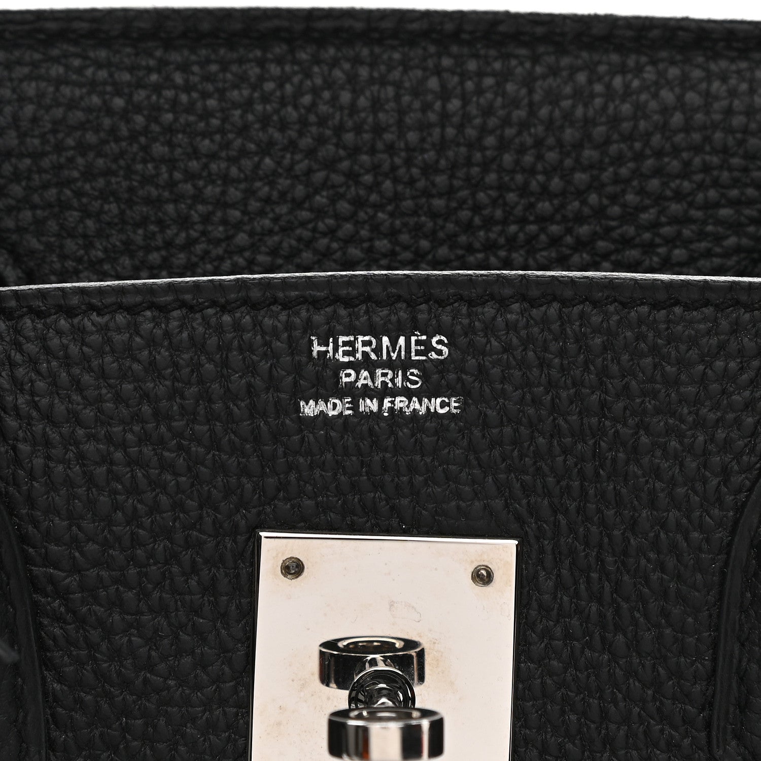 Hermes Togo Birkin 30 Black 6 of 10