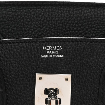 Hermes Togo Birkin 30 Black 6 of 10
