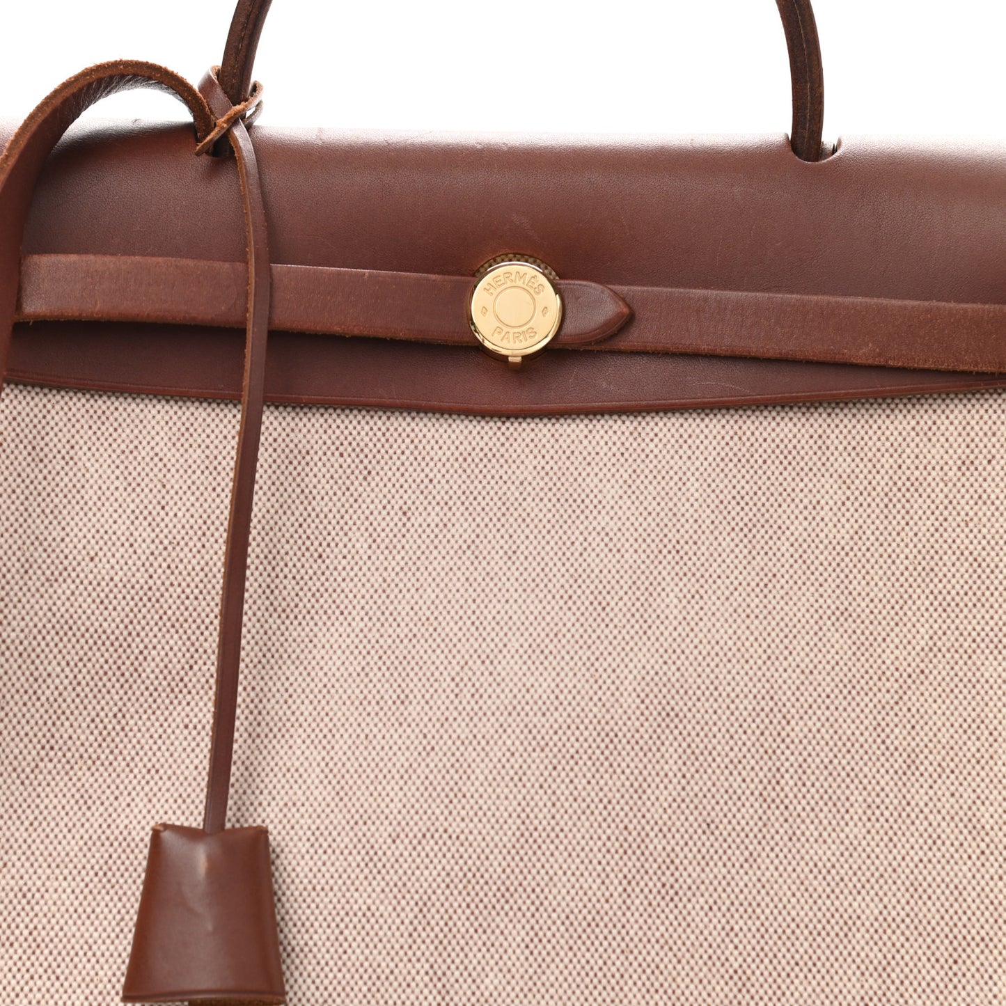 Vache Hunter Toile Herbag 30 PM Natural Havane