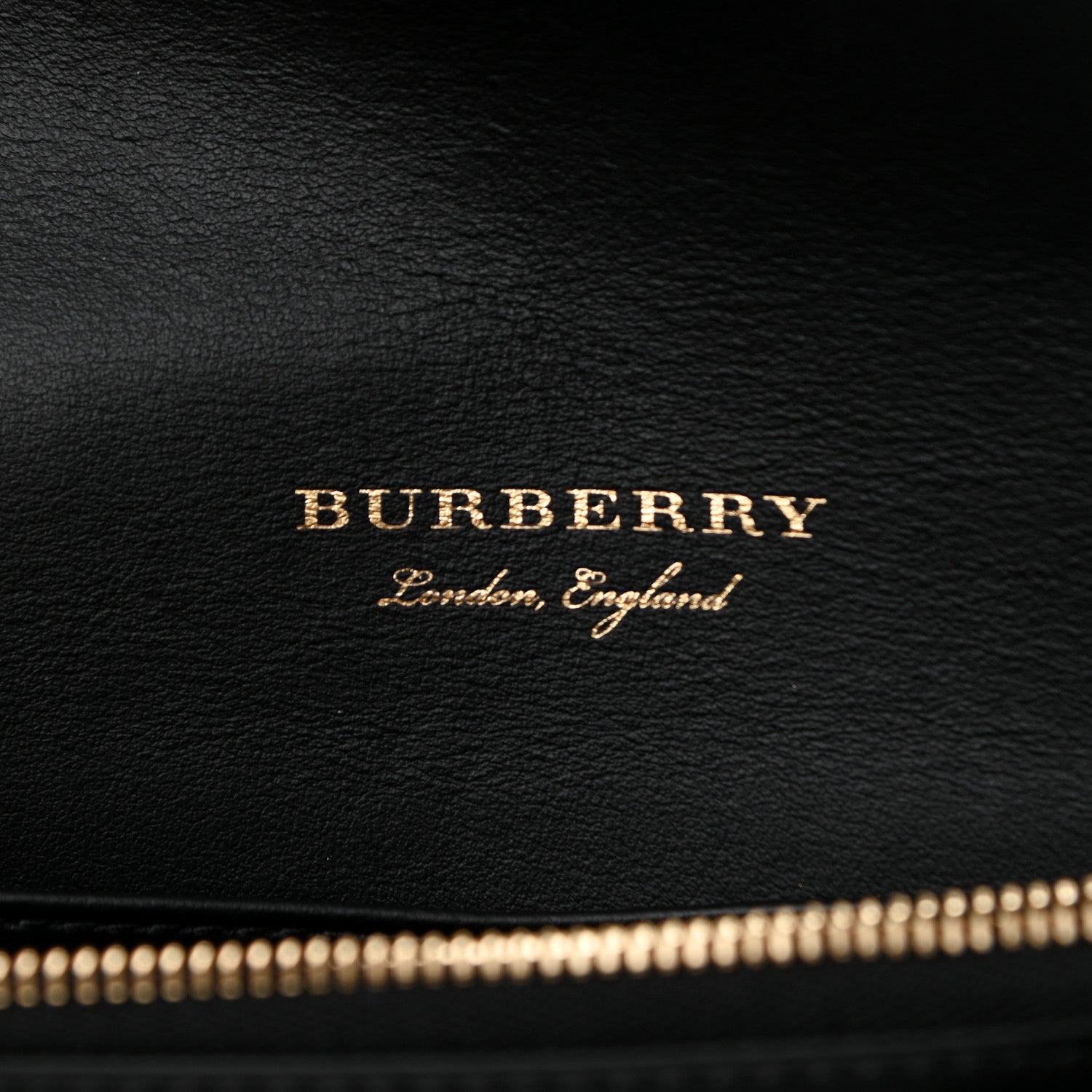 Burberry House Check Bridle Calfskin Small Madison Buckle Bag Black 5 of 9