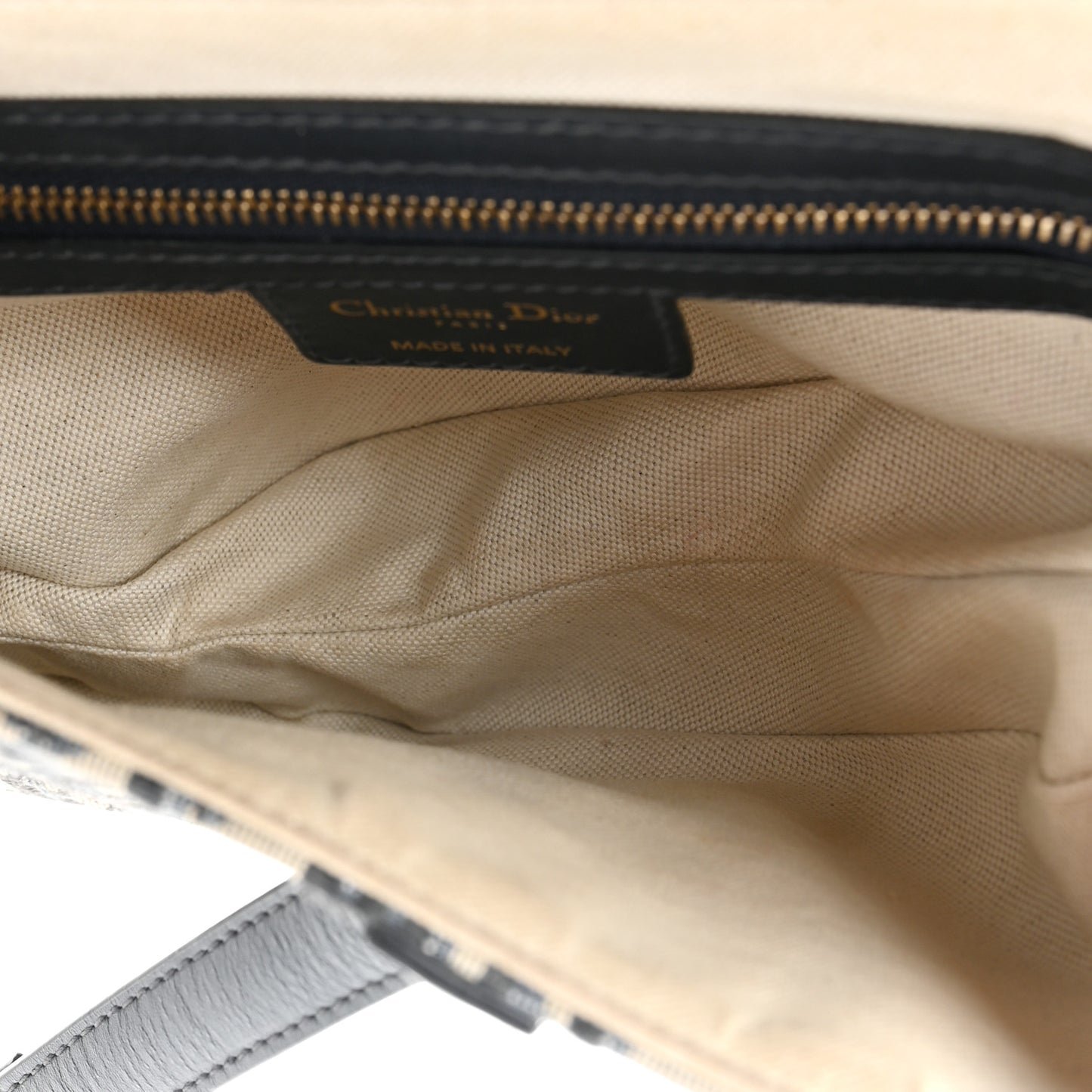 Oblique Saddle Bag Blue