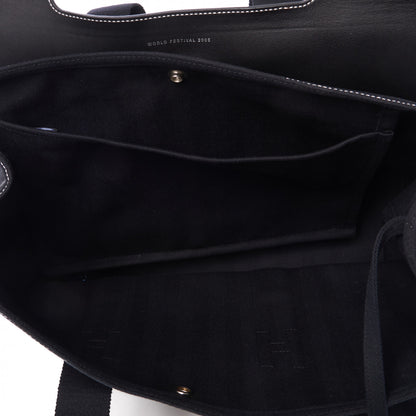 Hermes Toile Swift Valparaiso Tote PM Black 4 of 9