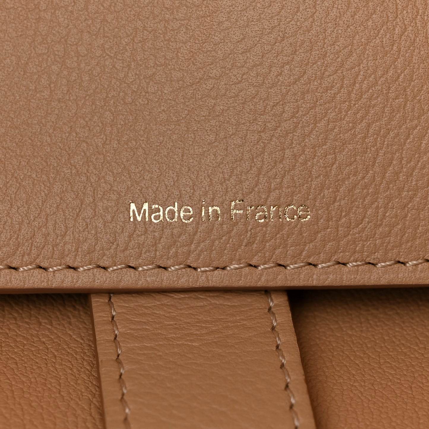 Grained Calfskin Mini So Cool Satchel Latte