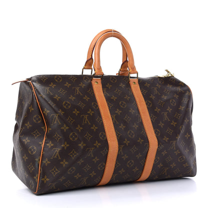 Louis Vuitton Monogram Keepall 45 3 of 12