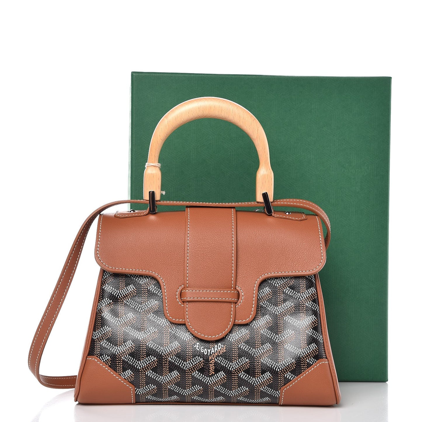 Goyardine Mini Saigon Black Gold