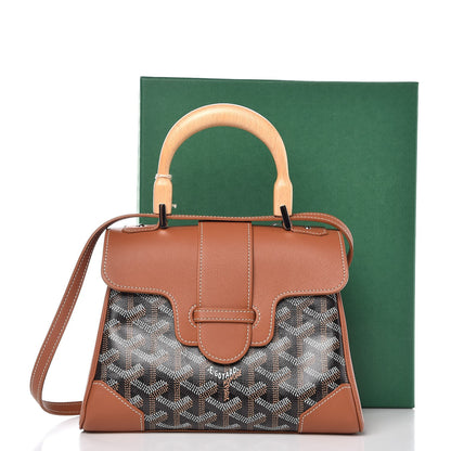 Goyard Goyardine Mini Saigon Black Gold 7 of 7