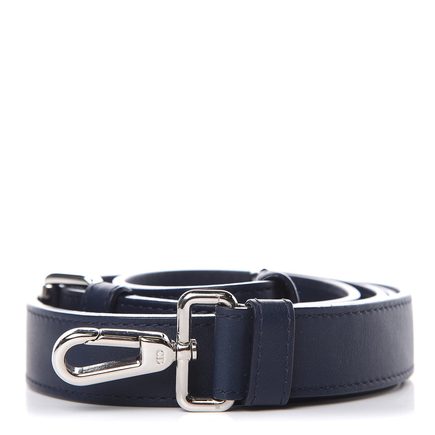 Lambskin Lady Dior Adjustable Shoulder Strap Blue