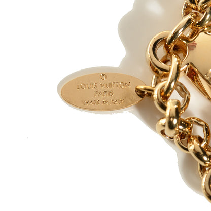 Louis Vuitton Fleur De Monogram Bag Charm Dore 5 of 6