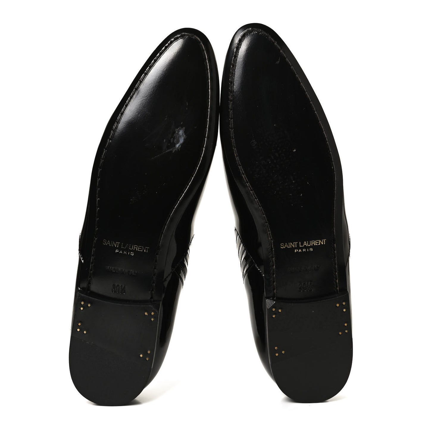 Patent Leather Connor Cropped Chelsea Boots 39.5 Black