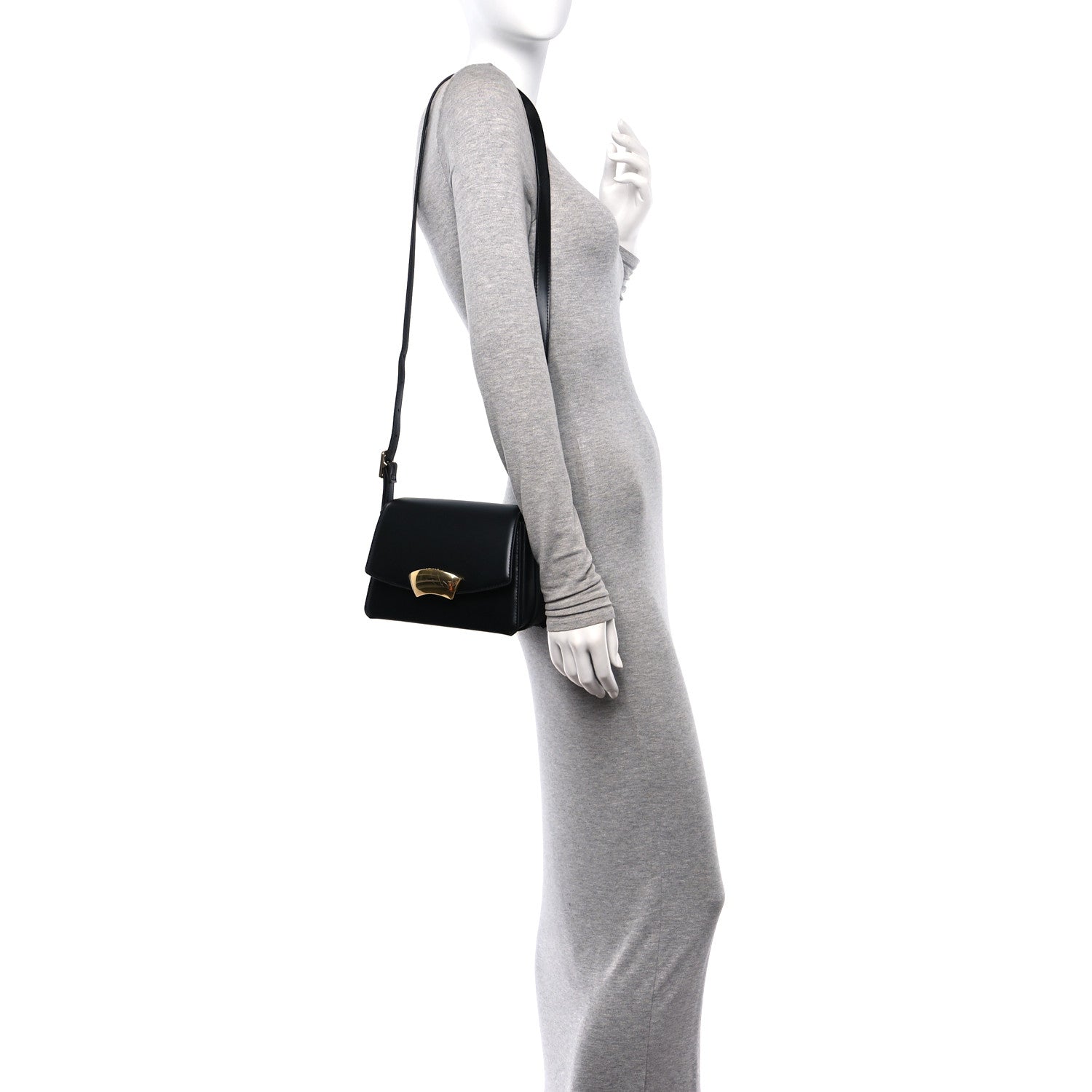 3.1 Phillip Lim Calfskin ID Shoulder Bag Black 2 of 14