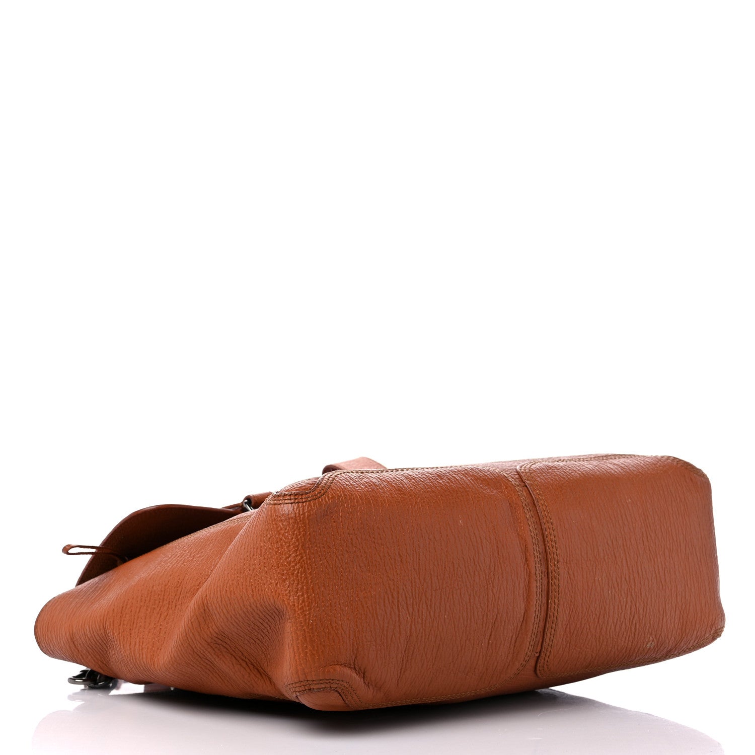 3.1 Phillip Lim Textured Calfskin Large Pashli Satchel Amber 4 of 17